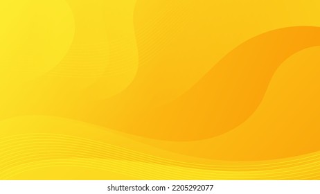Abstract Yellow liquid background. Modern background design. gradient color. Dynamic Waves. Fluid shapes composition. Fit for website, banners, wallpapers, brochure, posters