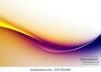 Abstract yellow mix geometric background. Dynamic shapes composition. Vector illustration.