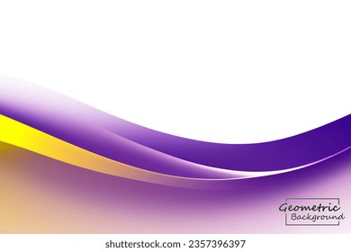 Resumen del fondo geométrico de la mezcla amarilla. Composición dinámica de formas. Ilustración vectorial.
