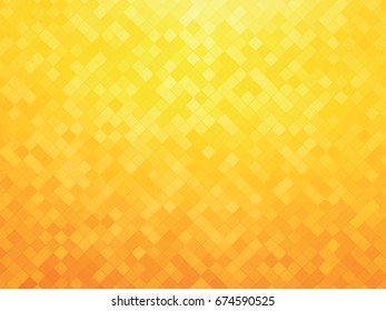 abstract yellow mosaic background