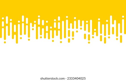 Abstrakter gelber Senf, abgerundete Linien, Hintergrund