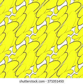 Abstract yellow / neon background pattern. Seamlessly repeatable.