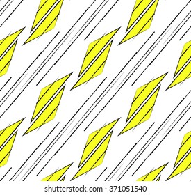 Abstract yellow / neon background pattern. Seamlessly repeatable.