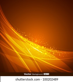 Abstract yellow and orange background design. vector illustration