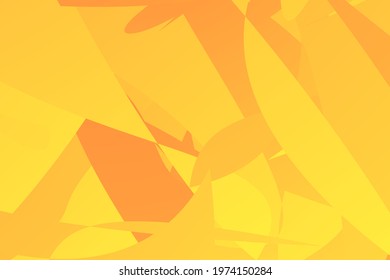 Abstract yellow orange background. Futuristic orange backdrop. Background for Wallpaper, Web Design, Brochure, Book Cover, Visit Card. 