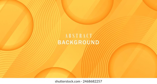 Abstract yellow and orange background with modern corporate concept