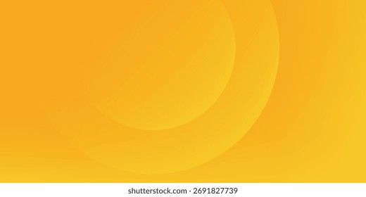 Abstract Yellow and Orange Background with Overlapping Circle. eps 10