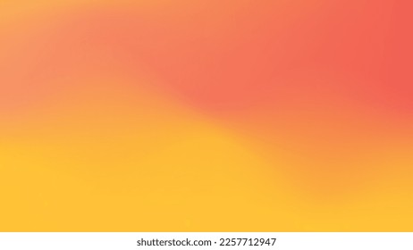 Abstract yellow orange blurry gradient mesh background. Vector eps 10