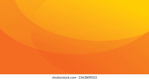 Resumen de color amarillo anaranjado fondo. línea curva. fondo digital. curvas de color y forma. Composición dinámica de forma. Ilustración del vector