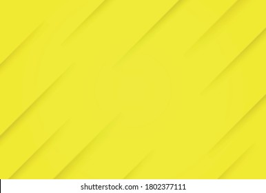 Abstract Yellow and Orange Colored Background with Diagonal Stripes. Vector Geometric Minimal Pattern. Modern Sleek Texture