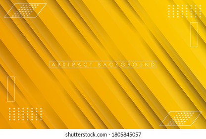 Abstract Yellow and Orange Colored Background with Diagonal Stripes