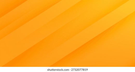 Fundo abstrato amarelo e laranja com listras diagonais. Padrão Mínimo Geométrico Vetorial. Textura moderna e elegante