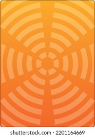 Abstract yellow and orange fluid shape modern background