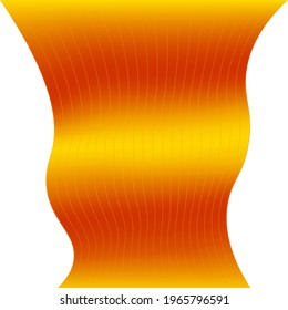 Abstract yellow and orange gradient background, vector illustration.