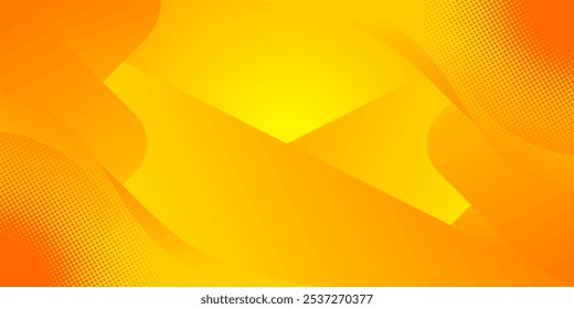 Fundo de meio-tom amarelo e laranja abstrato