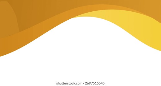 Fondo Abstractas de la onda amarilla y naranja. diseño moderno y creativo de moda