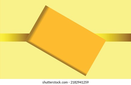 fondo vectorial de papel amarillo abstracto 
