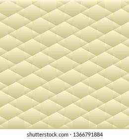 Abstract yellow pastel color triangle and hexagon shapes on background, vector illustration
