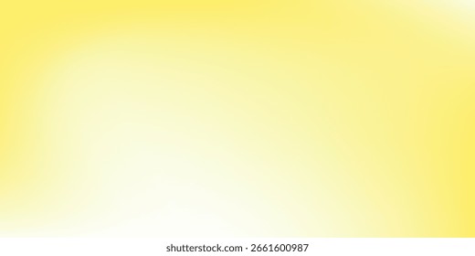 Abstractas fondo abstracto de gradiente pastel amarillo con fondo de Anuncio de Sitio web. Arte moderno de color borroso