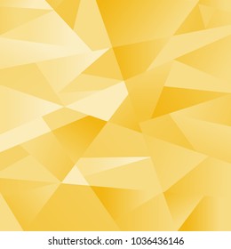 Abstract Yellow polygonal background. Vector EPS 10 cmyk