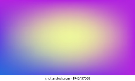 abstract yellow, purple and blue gradient color background for website banner and poster or paper card decorative design. vector illustration