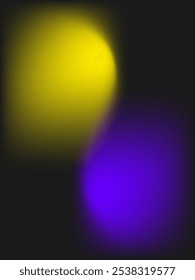 Abstract yellow and purple gradient background. Colorful smooth transition design composition suitable for header, greeting, invitation, decor, advertising, display, idea, page, backdrop, branding