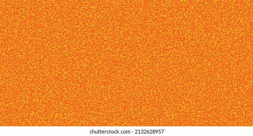 Abstract Yellow Randomly Placed Line Shapes in Orange Background Design, Pattern in Editable Vector Format
