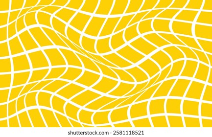 abstract yellow rectangle shape wave pattern suitable for background.