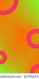 Abstractas Amarillo Fondo rojo con círculos Gradiente incluye Espacio para texto