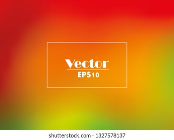 Abstract yellow and red vector background, color mesh gradient, wallpaper for you project