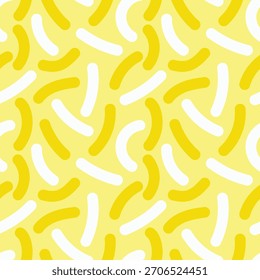 ABSTRACTAS AMARILLO sin fisuras patrón decorativo elemento de telón de fondo Fondo de pantalla moderno simple textura de fondo efecto de repetición ornamento textil papel de embalaje