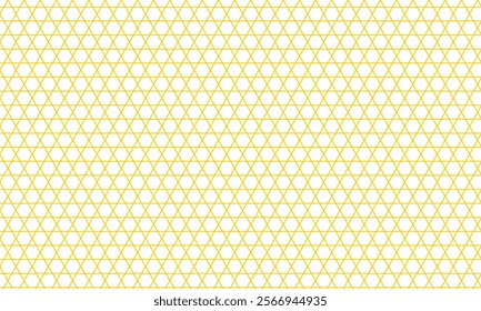 abstract yellow small outline polygon pattern suitable for background.