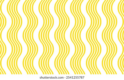 El patrón ondulado liso amarillo abstracto de la línea se puede utilizar fondo, Fondo de pantalla, paño de la pared.
