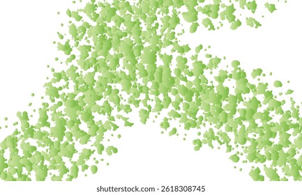 Texture éclaboussures jaunes d'Abstrait sur fond blanc