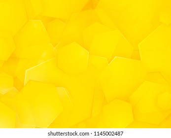 abstract yellow square background