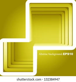 abstract yellow square background to place your concept. vector design