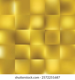 Abstract Yellow Square Background Vector