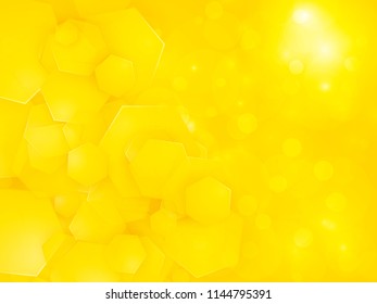 abstract yellow square party background