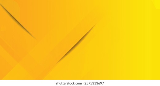 Abstract yellow square shape with futuristic concept background modern artsn yellow