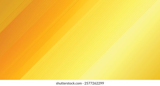 Abstract yellow square shape with futuristic concept background