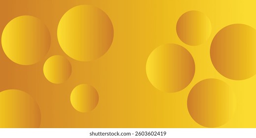 Abstract yellow square shape with futuristic concept background