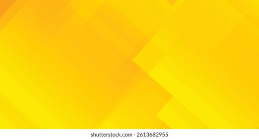 Abstract yellow square shape with futuristic concept background vecvtor illustration eps10
