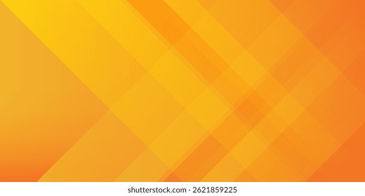Abstract yellow square shape with futuristic concept background