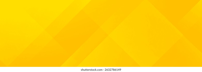 Abstract yellow square shape with futuristic concept background