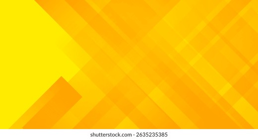 Abstract yellow square shape with futuristic concept background