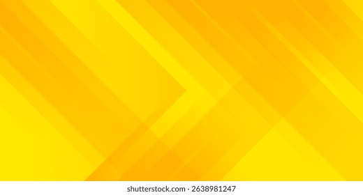 Abstract yellow square shape with futuristic concept background