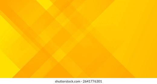 Abstract yellow square shape with futuristic concept background