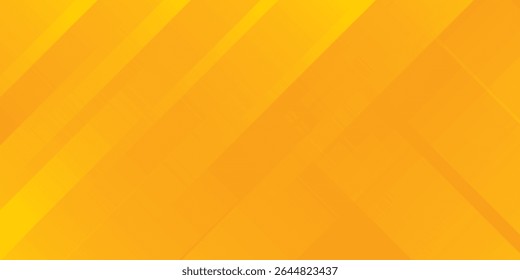 Abstract yellow square shape with futuristic concept background
