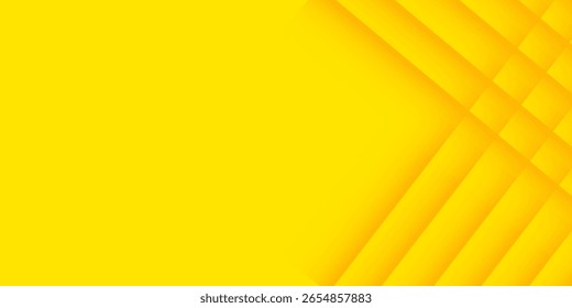 Abstractas forma cuadrada amarilla con fondo de concepto futurista