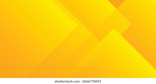 Abstract yellow square shape with futuristic concept background. vector illustration epsd10